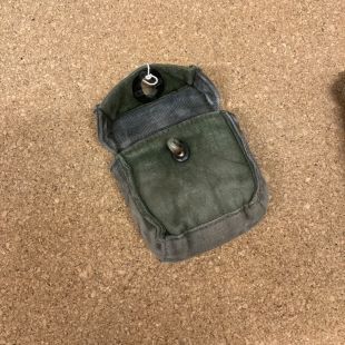 1958 Webbing Compass pouch used (Original)