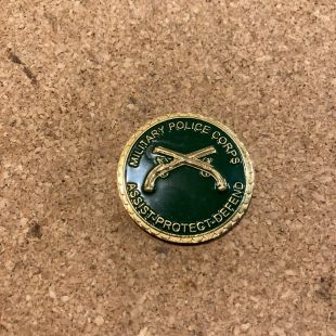 US Army Military Police  Challenge Coin