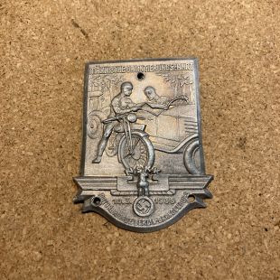 NSKK Berlin Brandenburg "Tinnie"  badge, 1935 