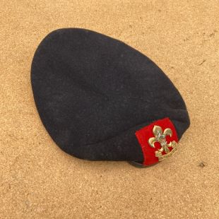 Liverpool Kings Regiment Navy Blue Beret with cap Badge (Original)