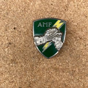 AMF (Allied Mobile Force) enamel badge 