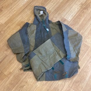 Suit protective No1 MK2 NBC with hood size large dated 1972 