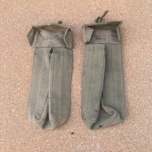 1937  MKIII Ammo pouches dated 1944 /45 unissued 
