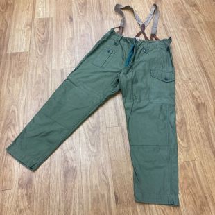 1960 Pattern Combat Trousers with Braces Size 36" Green 