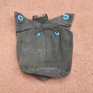 1944 Water Bottle Pouch  Original 1945 dated with soldiers number 