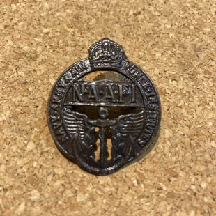 NAAFI Bronze Cap Badge