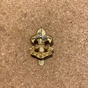 Kings ( Manchester & Liverpool ) Brass cap badge