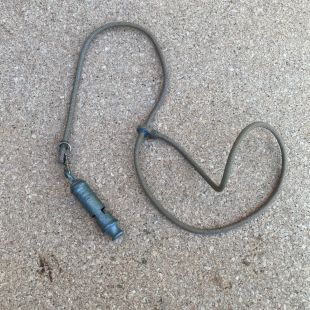 British WW1 Officers The ACME City Trench Whistle Original with Lanyard 