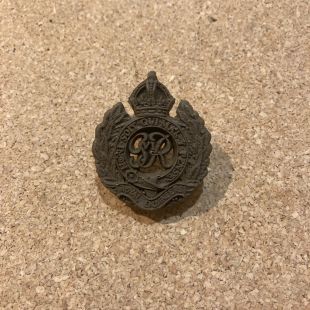 Royal Engineers Plastic Cap badge