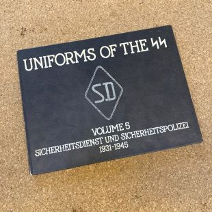 Uniforms of the SS Vol 5 SS- Sicherheits Dienst und Polizei 1931-1945 printed 1971 by Andrew Mollo 