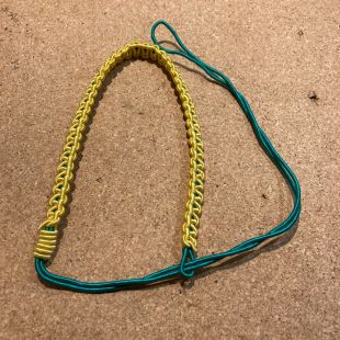 British Army Lanyard yellow/green, Reconnaissance Corp