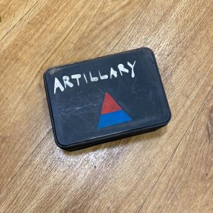 Artillery Tin film prop from 1917 Film