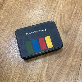 Battalion Tin film prop from 1917 Film