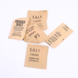 Individual Packet of Salt from Vietnam C rations.