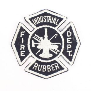 Industrial Rubber Fire Department Cloth Badge