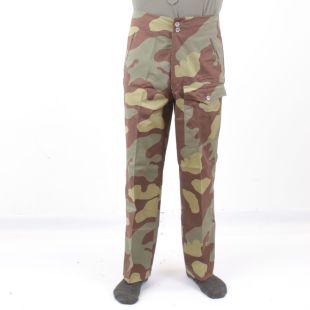 Italian Camouflage Trousers with Leg Pocket by RUM