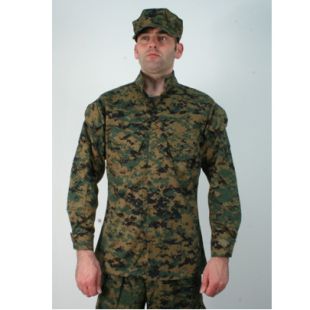 MARPAT woodland camouflage jacket.