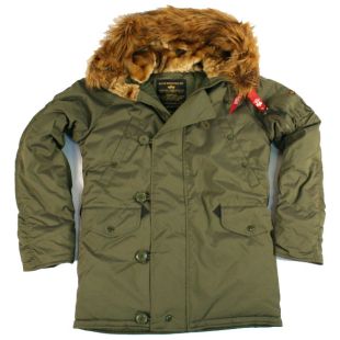 Alpha Industries Explorer Parka Green