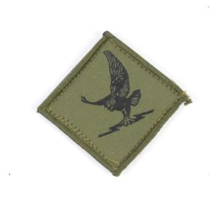 Joint Helicopter Command JHC Patch Green Hook and Loop