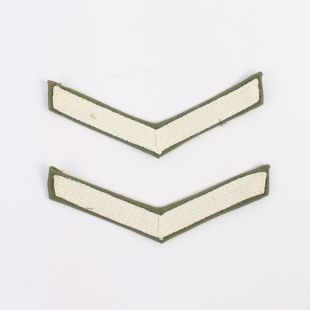 Jungle Green JG Lance Corporal L/CPL Stripes. Pair