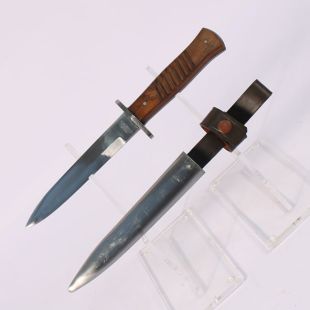 German Trench Knife with leather belt hanger