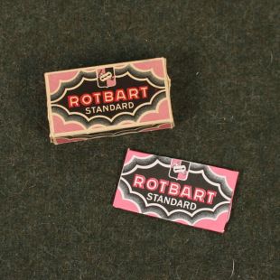 German Razor Blade ROTBART Standard x 3