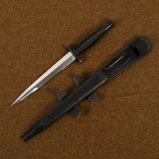 British 3rd Pattern Commando Dagger with Polished Blade (J.Nowill & Sons) Sheffield