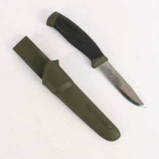 Mora Companion Knife Stainless Steel Olive Green
