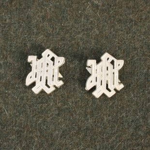 LAH Metal Cyphers for Shoulder Boards in Silver