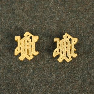 "LAH" Metal Cyphers for Shoulder Boards in Gold