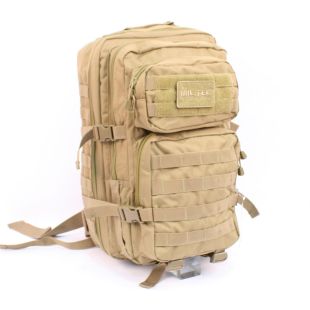 Large MOLLE Tactical Rucksack 30 litres by Mil-Tec Coyote