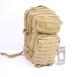 Laser Cut Molle Tactical Rucksack 20 litre by Mil-Tec Coyote