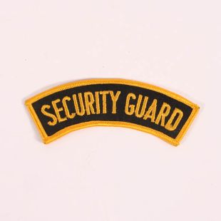 Security Guard Sleeve or Chest Arc Badge