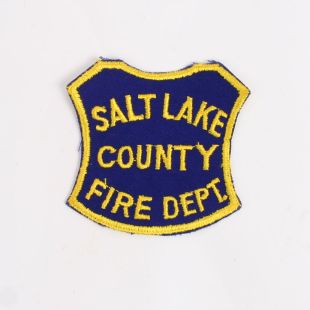 Salt Lake County Fire Dept US Cloth Badge