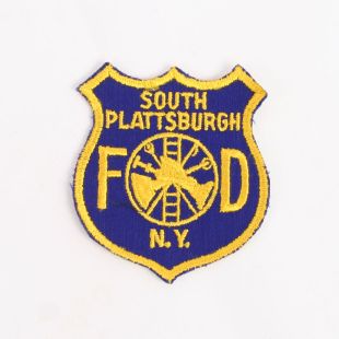 South Plattsburgh F D N.Y. US Fire Department Cloth Badge
