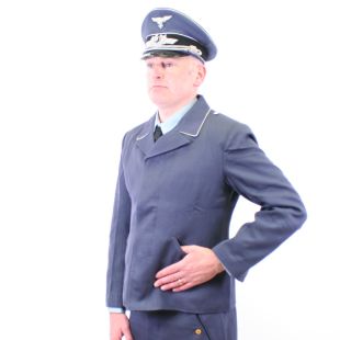 Luftwaffe Officers Fliegerbluse in Gabardine Fabric by RUM