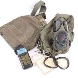 M17A2 Gas mask 1983 plus bag and hood