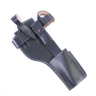 M1896 Leather Stock Holster Black