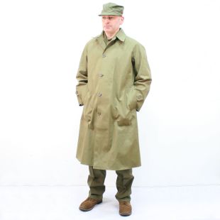 M1938 Dismounted Raincoat Rubberised by Kay Canvas