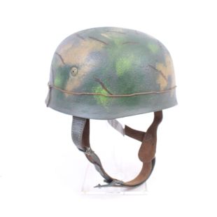 M38 German Paratrooper Helmet 6FJR Carentan Normandy 1944