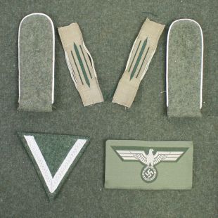 M40 Army Infantry Gefreiter Rank Uniform Badge Set