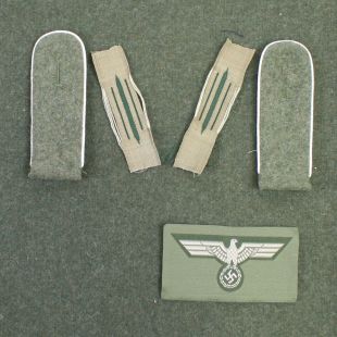 M40 Army Infantry Soldat Rank Uniform Badge Set