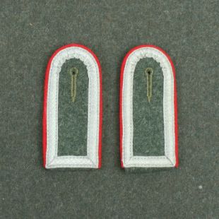 German Army Artillery Shoulder Boards Unterfeldwebel Rank For M40 Tunic
