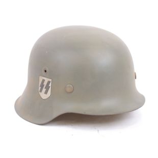 M42 Original German helmet with single SS decals ckl64