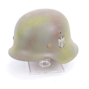 M42 Original helmet with 59 liner Single Decal Army colour camouflage EF66