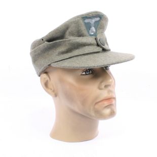 M43 Cap Late War Waffen SS One Button by EREL