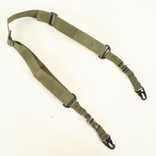 Mil-tec Twin Point Bungee Sling Green