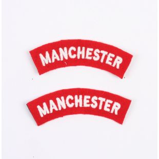 Manchester Regiment Shoulder Titles