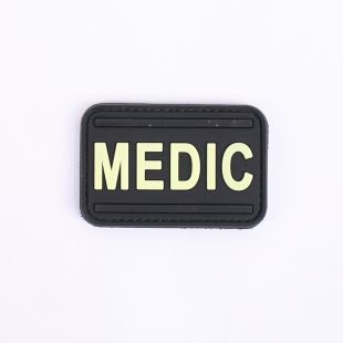 Medic Rubber Badge Glow in the Dark