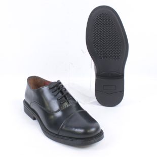 Mens Black Military Service Parade Shoes